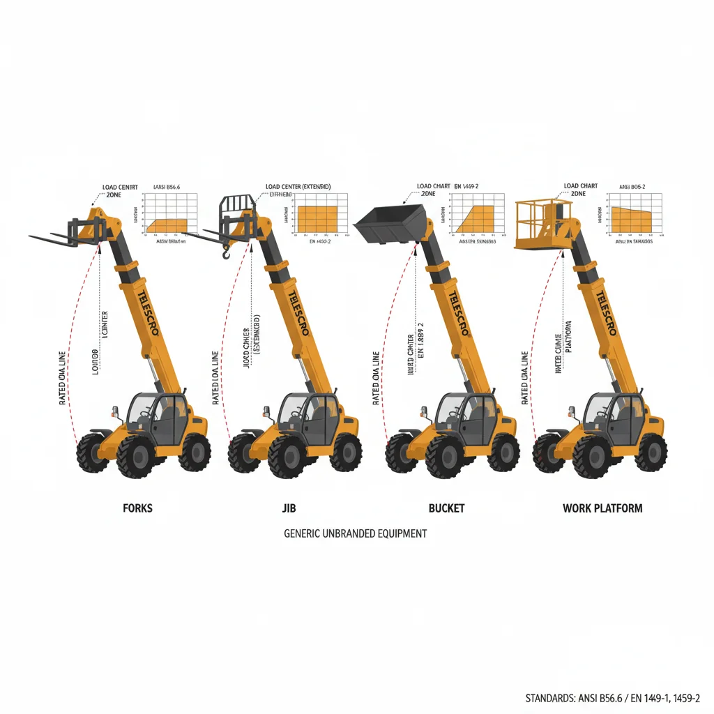 Do Attachments Change Telehandler Load Chart? – Telehandler Hydraulics Diagram Do Attachments Change Telehandler Load Chart?