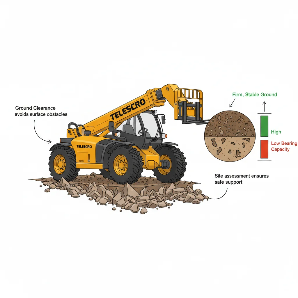 La garde au sol remplace-t-elle l'évaluation du site ? – Schéma hydraulique du chariot télescopique La vérification de la disponibilité du terrain remplace-t-elle l'évaluation du site ?