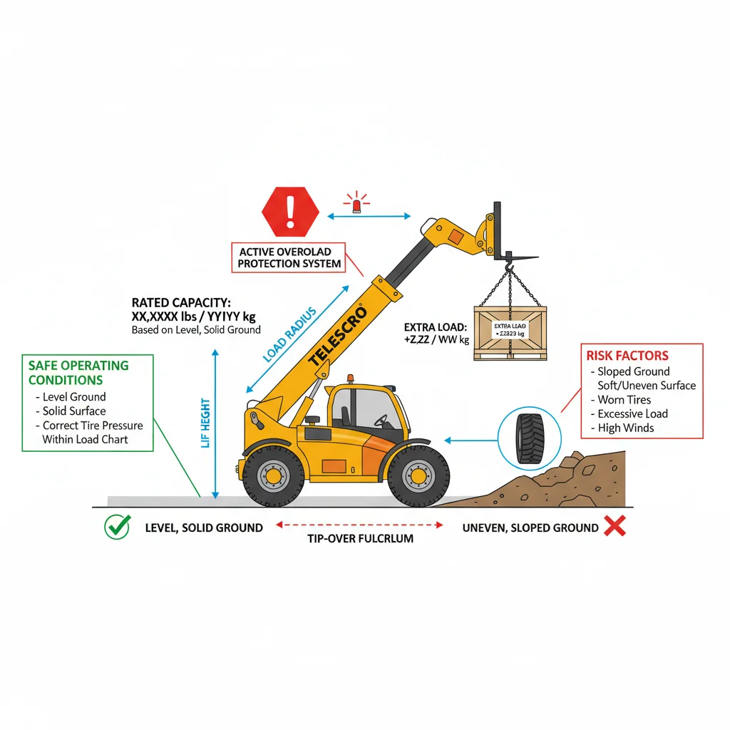 Does Overload Protection Ensure Rated Capacity? – Telehandler Hydraulics Diagram Does Overload Protection Ensure Rated Capacity?