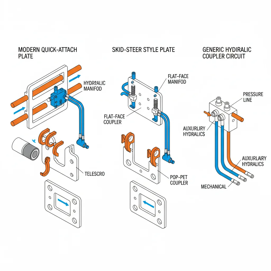 How Critical Is Telehandler Coupler Compatibility? – Telehandler Hydraulics Diagram How Critical Is Telehandler Coupler Compatibility?