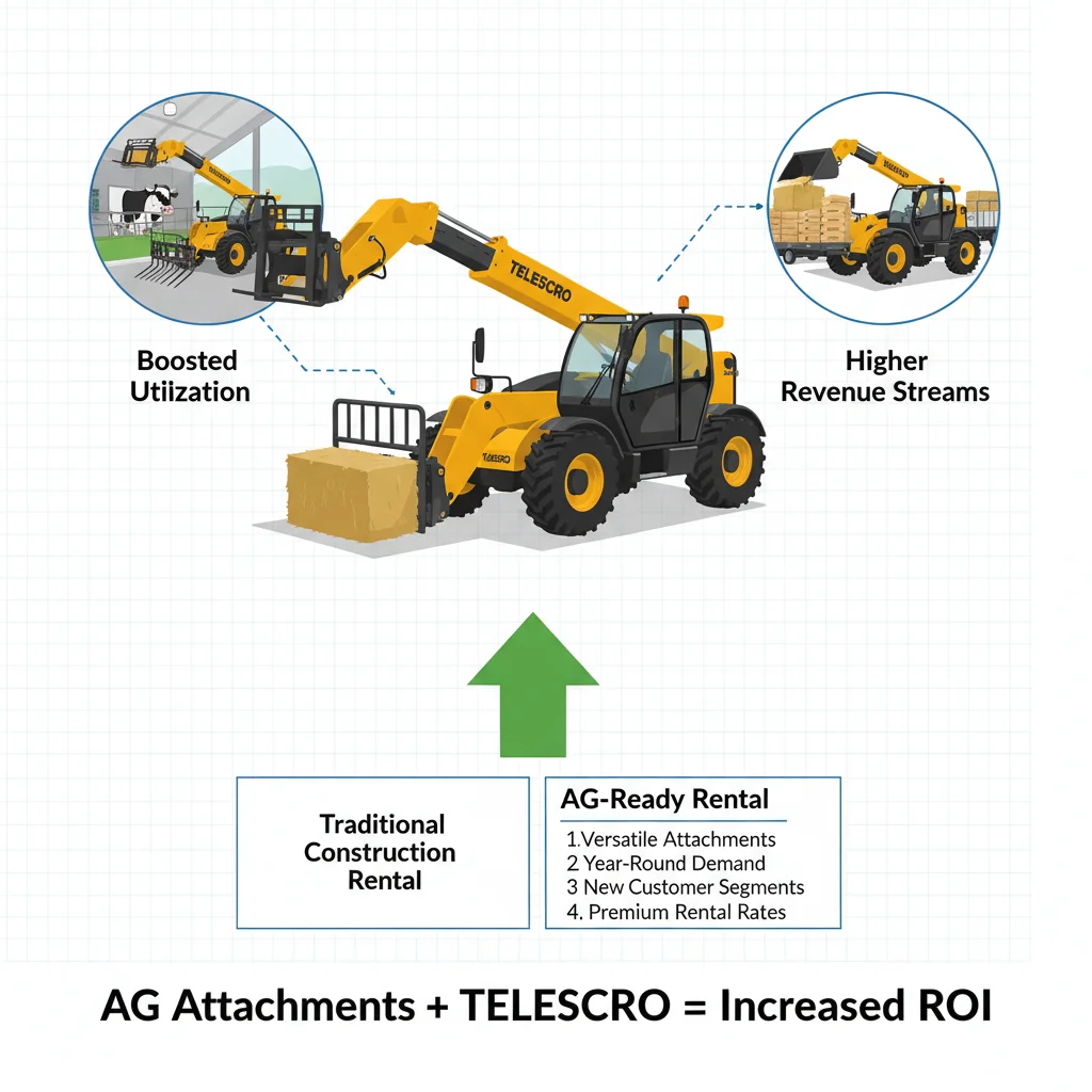 How Do Ag Attachments Boost Rental ROI? – Telehandler Hydraulics Diagram How Do Ag Attachments Boost Rental ROI?