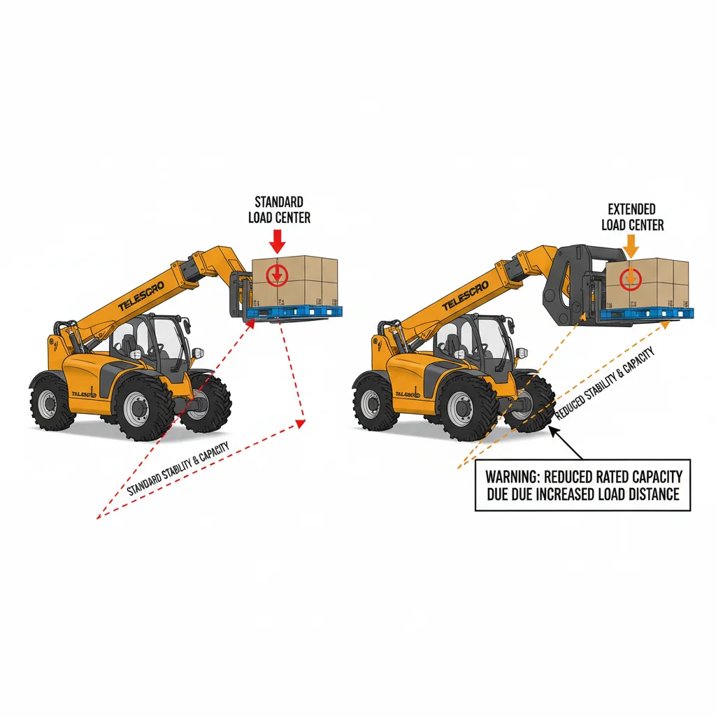 How Do Attachments Affect Telehandler Capacity? – Telehandler Hydraulics Diagram How Do Attachments Affect Telehandler Capacity?