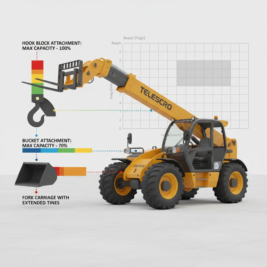 How Do Attachments Affect Telehandler Capacity? – Telehandler Hydraulics Diagram How Do Attachments Affect Telehandler Capacity?