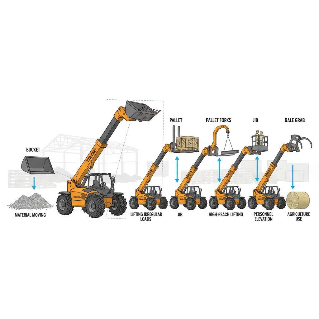How Do Attachments Boost Telehandler Productivity? – Telehandler Hydraulics Diagram How Do Attachments Boost Telehandler Productivity?