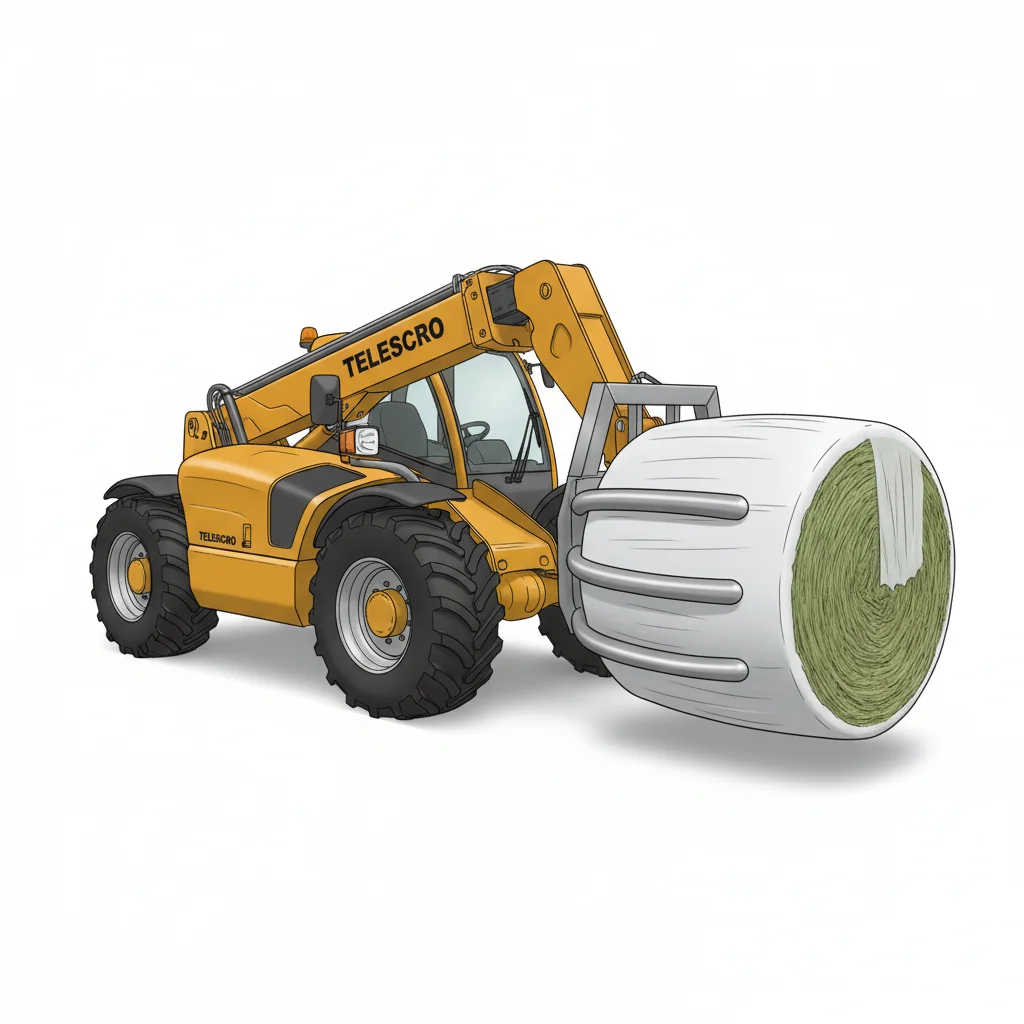 Comment les pinces à balles protègent-elles la qualité des balles ? – Schéma hydraulique du chariot télescopique Comment les pinces à balles protègent-elles la qualité des balles ?