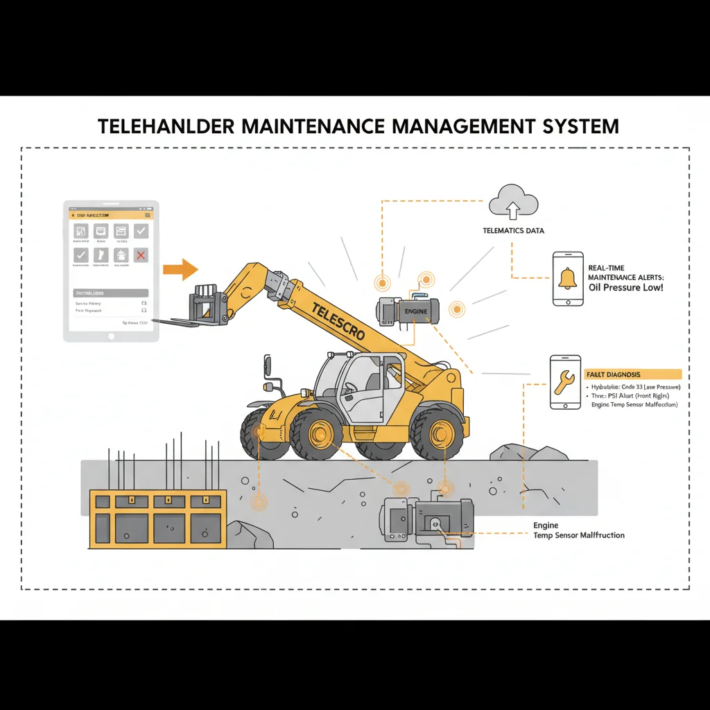 How Do Checklists and Digital Logs Cut Downtime? – Telehandler Hydraulics Diagram How Do Checklists and Digital Logs Cut Downtime?