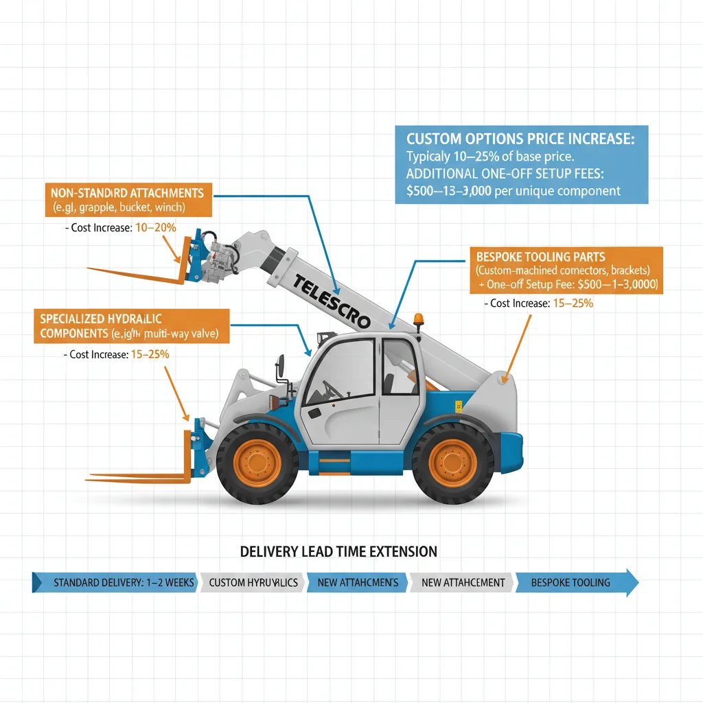 In che modo le opzioni personalizzate dei sollevatori telescopici influiscono sul costo? – Schema idraulico dei sollevatori telescopici In che modo le opzioni personalizzate dei sollevatori telescopici influiscono sul costo?