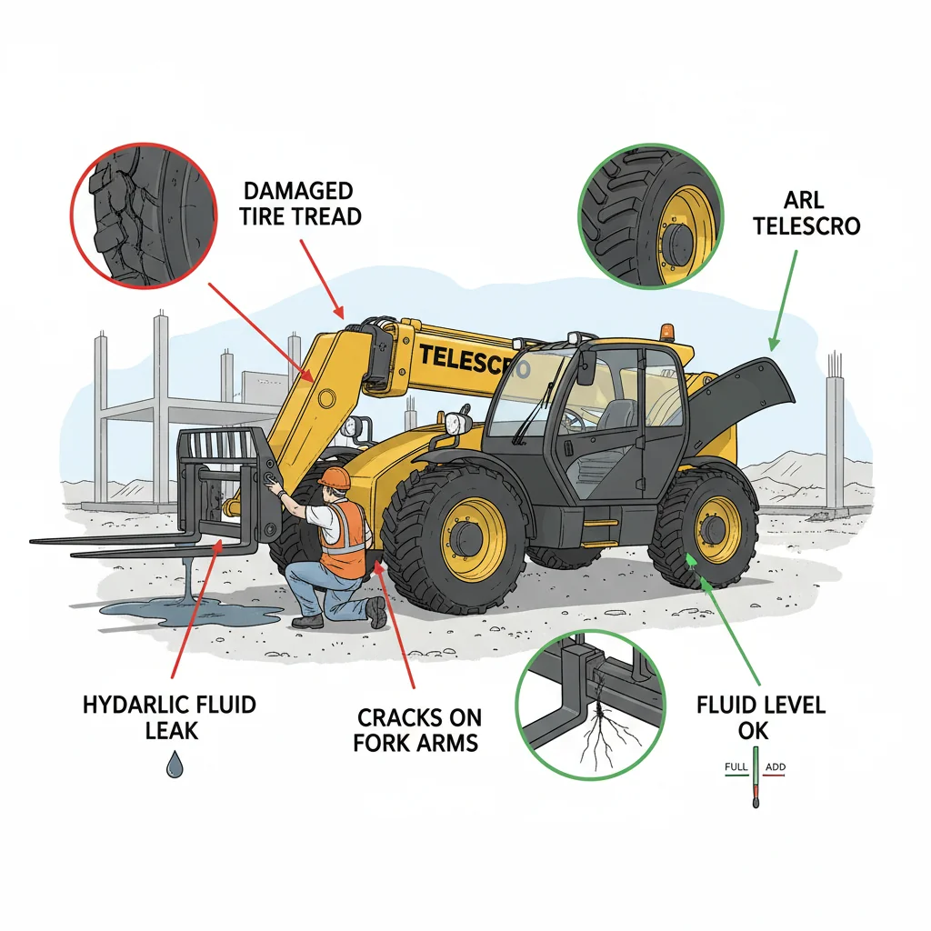 How Do Daily Telehandler Inspections Prevent Failures? – Telehandler Hydraulics Diagram How Do Daily Telehandler Inspections Prevent Failures?