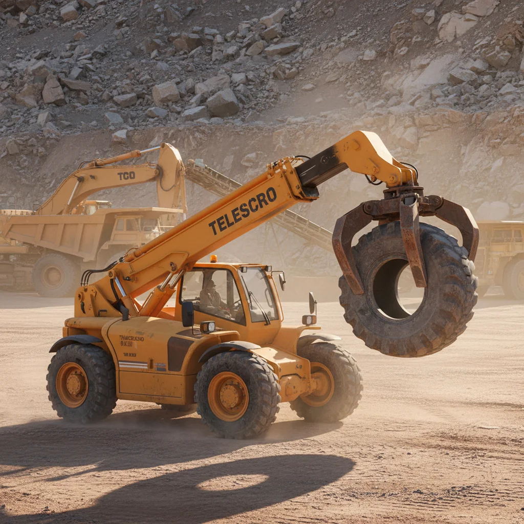 Wie werden Teleskoplader in der Schwerindustrie eingesetzt? – Hydraulikschema eines Teleskopladers Wie werden Teleskoplader in der Schwerindustrie eingesetzt?