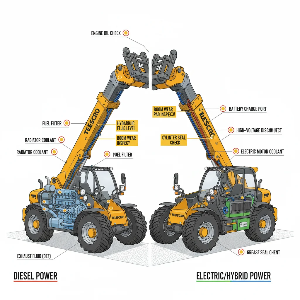 Comment la maintenance et la durabilité affectent-elles les chariots télescopiques ? – Schéma hydraulique d'un chariot télescopique Comment la maintenance et la durabilité affectent-elles les chariots télescopiques ?