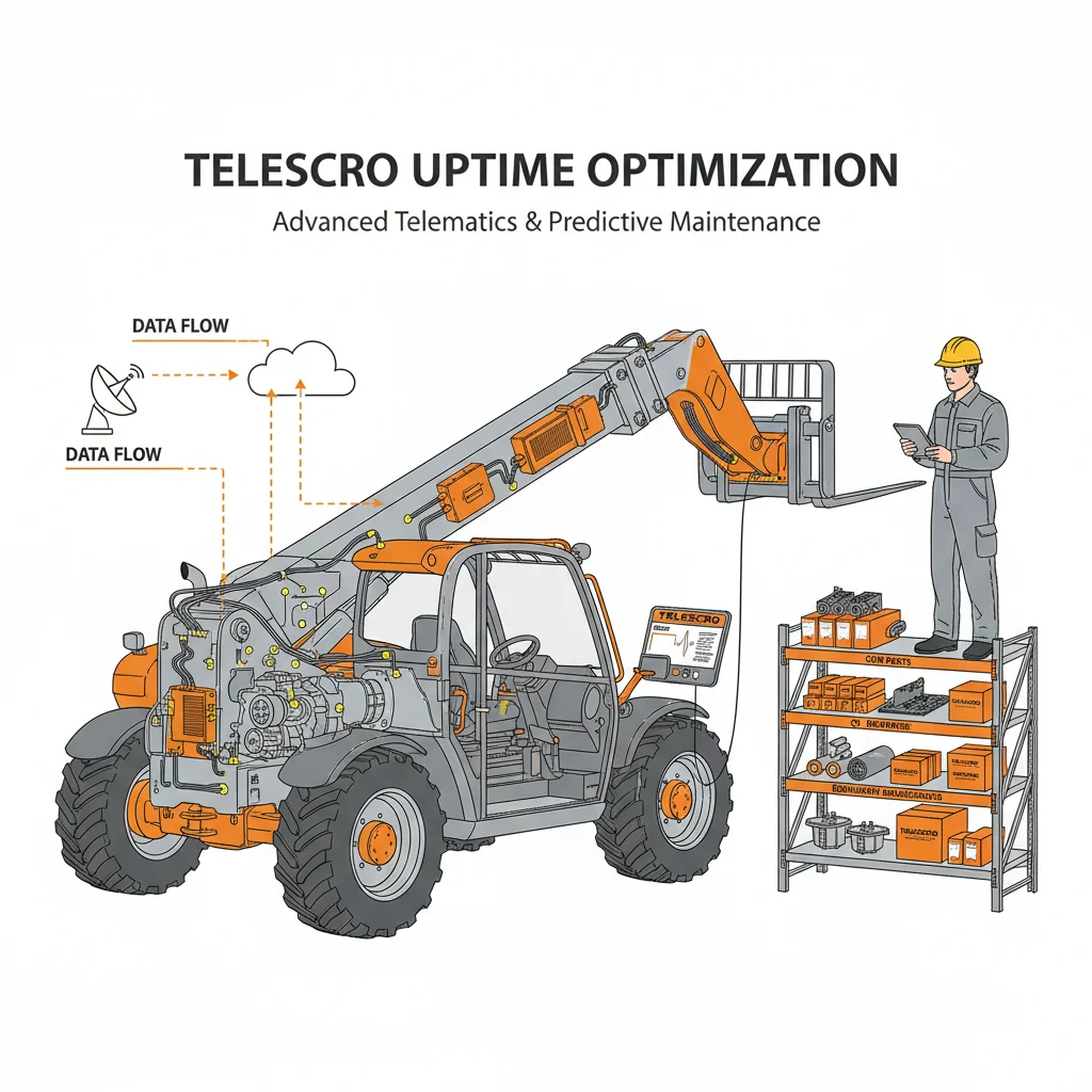 How Do Parts and Service Impact Uptime? – Telehandler Hydraulics Diagram How Do Parts and Service Impact Uptime?