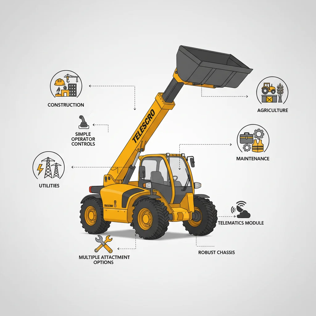 Wie wählen Mietflotten Teleskoplader aus? – Hydraulikdiagramm für Teleskoplader Wie wählen Mietflotten Teleskoplader aus?
