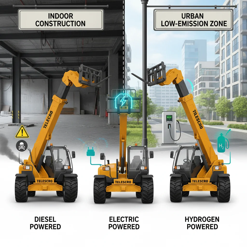 Comment les règles de sécurité influencent-elles le choix de la puissance d'un télescopique ? – Schéma hydraulique d'un télescopique Comment les règles de sécurité influencent-elles le choix de la puissance d'un chariot télescopique ?