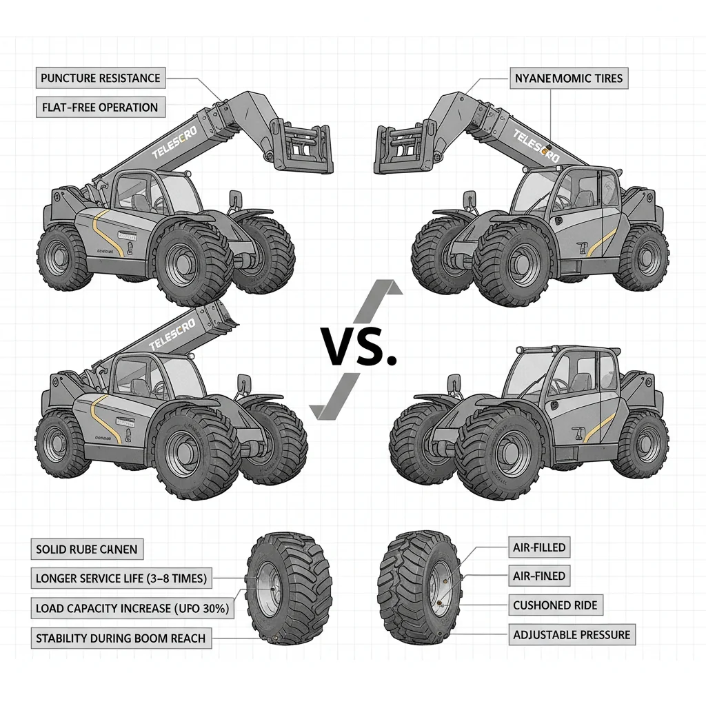 고체 타이어가 텔레핸들러 가동 시간에 미치는 영향은 무엇인가? – 텔레핸들러 유압 시스템 도면 고체 타이어가 텔레핸들러 가동 시간에 미치는 영향은 무엇인가요?