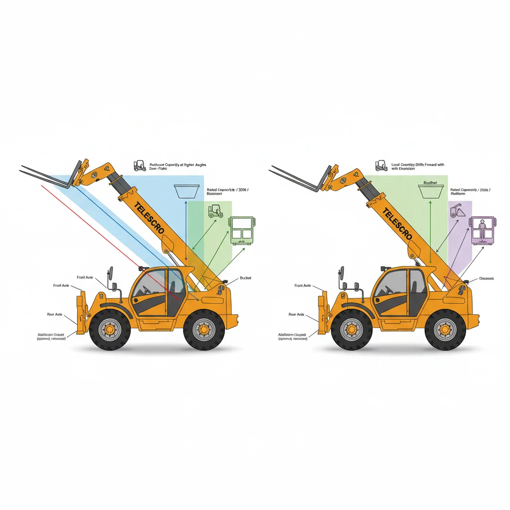 How do telehandler attachments affect capacity? – Telehandler Hydraulics Diagram How do telehandler attachments affect capacity?