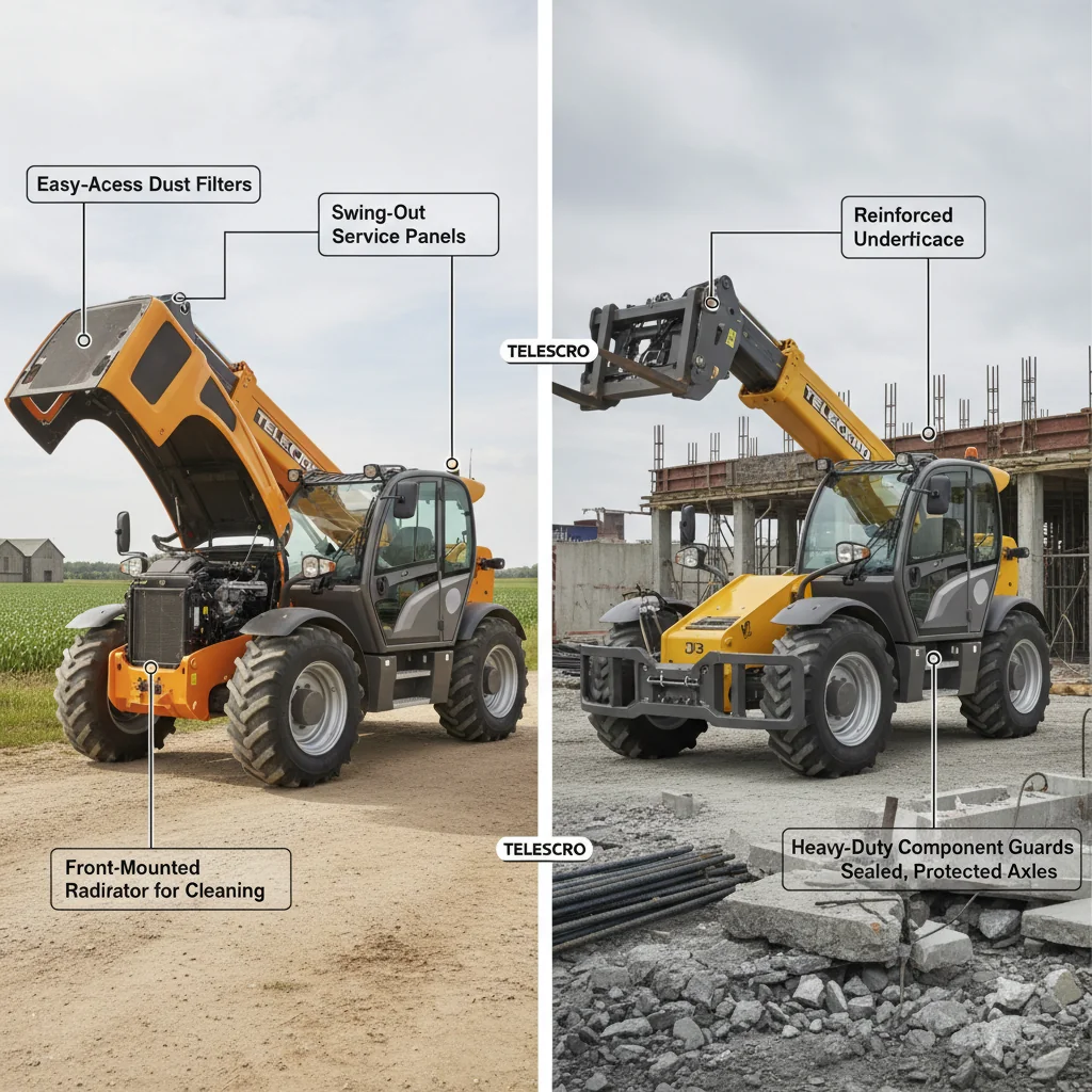 En quoi les besoins d'entretien des chariots télescopiques diffèrent-ils ? – Schéma hydraulique d'un chariot télescopique En quoi les besoins en matière d'entretien des chariots télescopiques diffèrent-ils ?