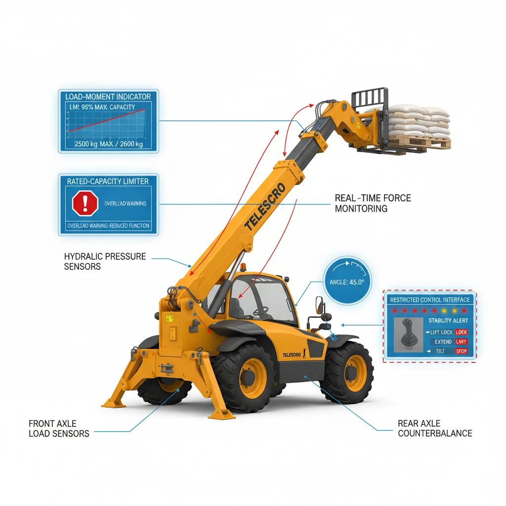 How do telehandler stability aids enforce capacity? – Telehandler Hydraulics Diagram How do telehandler stability aids enforce capacity?