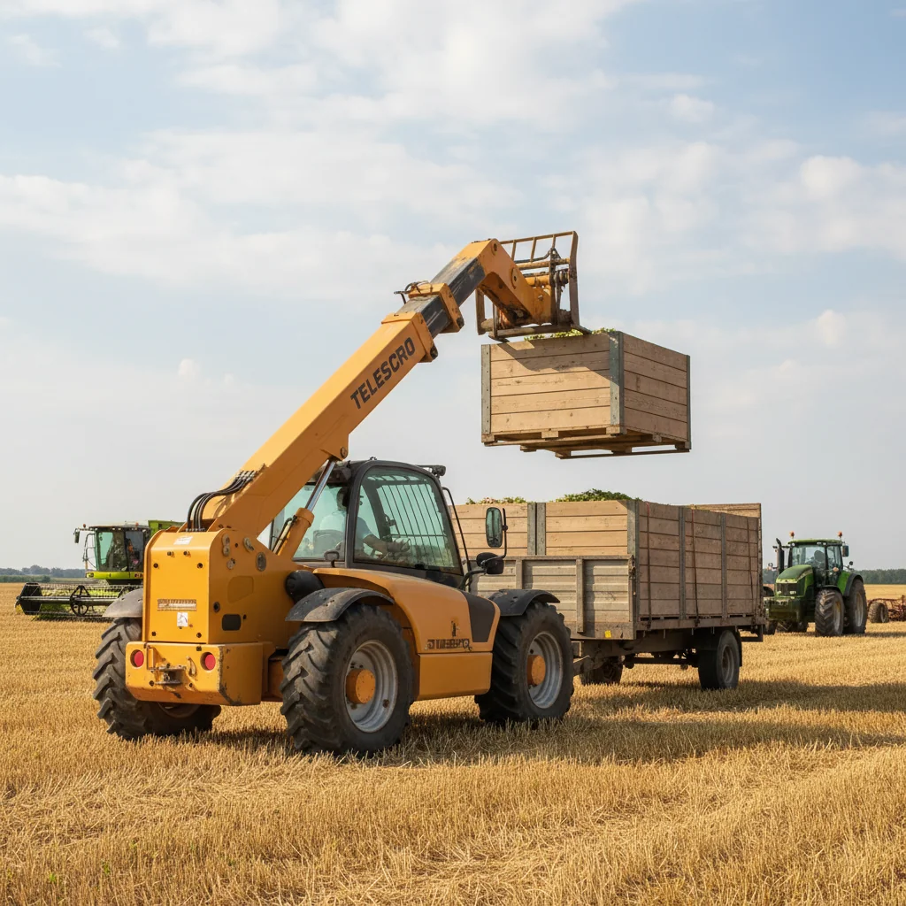 Comment les chariots télescopiques optimisent-ils la logistique de récolte ? – Schéma hydraulique d'un chariot télescopique Comment les chariots télescopiques optimisent-ils la logistique de récolte ?
