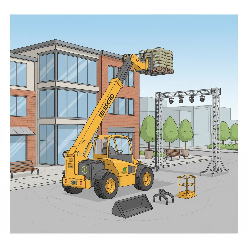 Wie unterstützen Teleskoplader Nischenbranchen in Städten? – Hydraulikdiagramm eines Teleskopladers Wie unterstützen Teleskoplader Nischenbranchen in Städten?