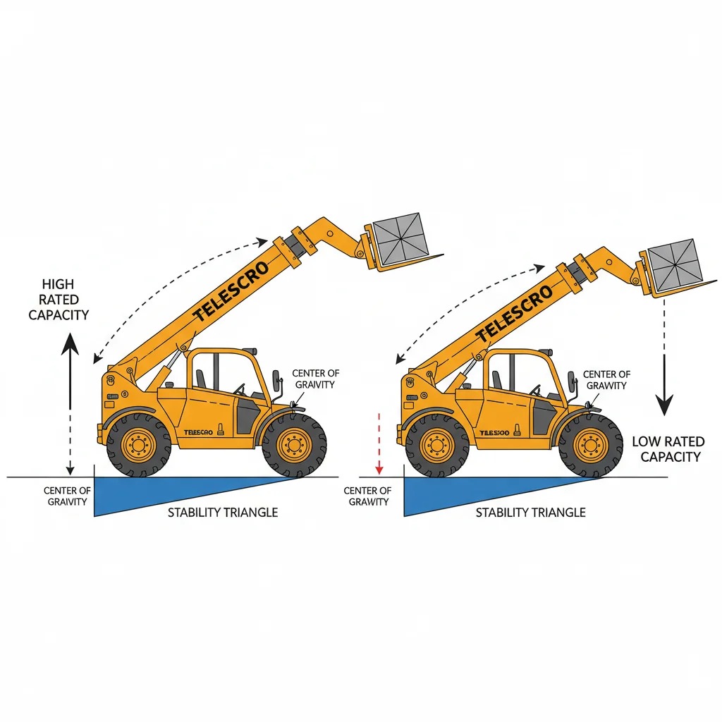How does boom angle affect rated capacity? – Telehandler Hydraulics Diagram How does boom angle affect rated capacity?