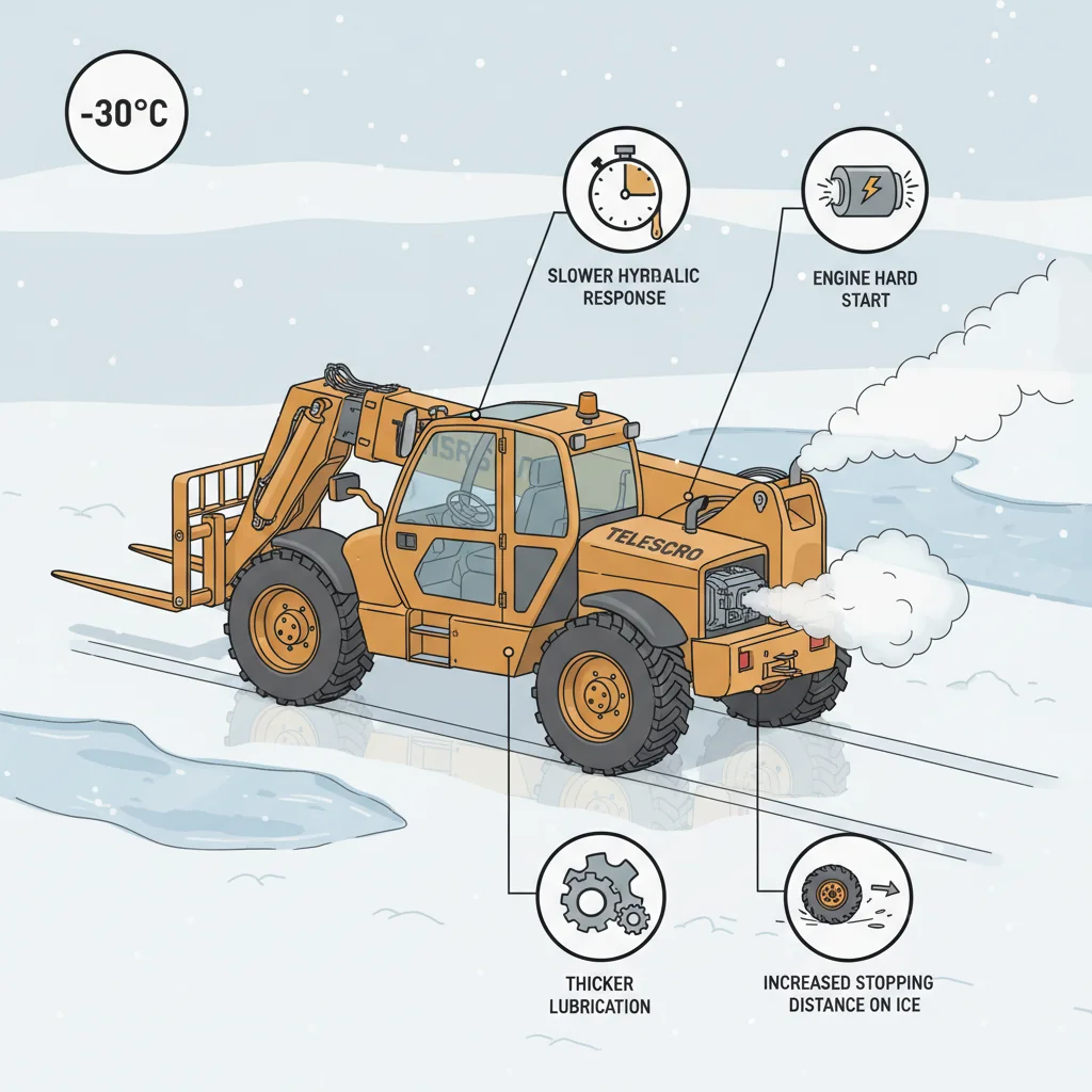 Как холодная погода влияет на технические характеристики телескопического погрузчика? – Схема гидравлической системы телескопического погрузчика Как холодная погода влияет на технические характеристики телескопического погрузчика?