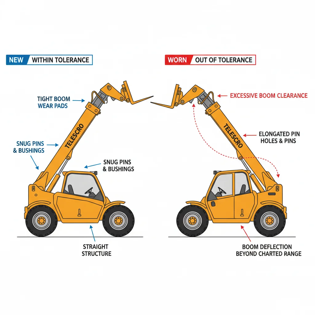 How Does Machine Condition Affect Load Chart Accuracy? – Telehandler Hydraulics Diagram How Does Machine Condition Affect Load Chart Accuracy?