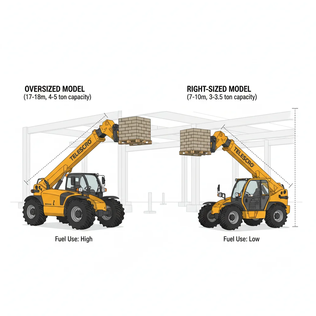Comment le dimensionnement adéquat réduit-il la consommation de carburant des chariots télescopiques ? – Schéma hydraulique d'un chariot télescopique Comment le dimensionnement adéquat réduit-il la consommation de carburant des chariots télescopiques ?