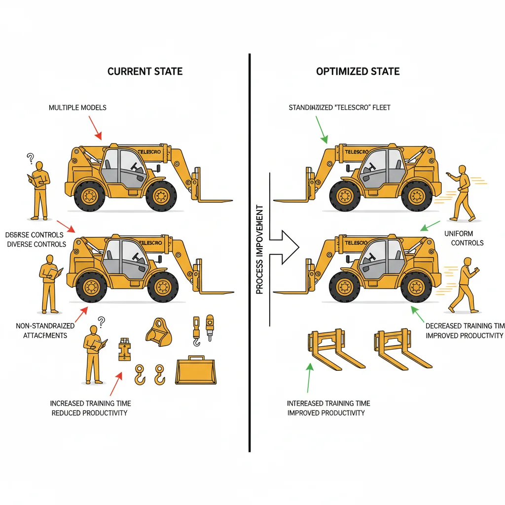 How Does Standardizing Telehandler Models Boost Productivity? – Telehandler Hydraulics Diagram How Does Standardizing Telehandler Models Boost Productivity?