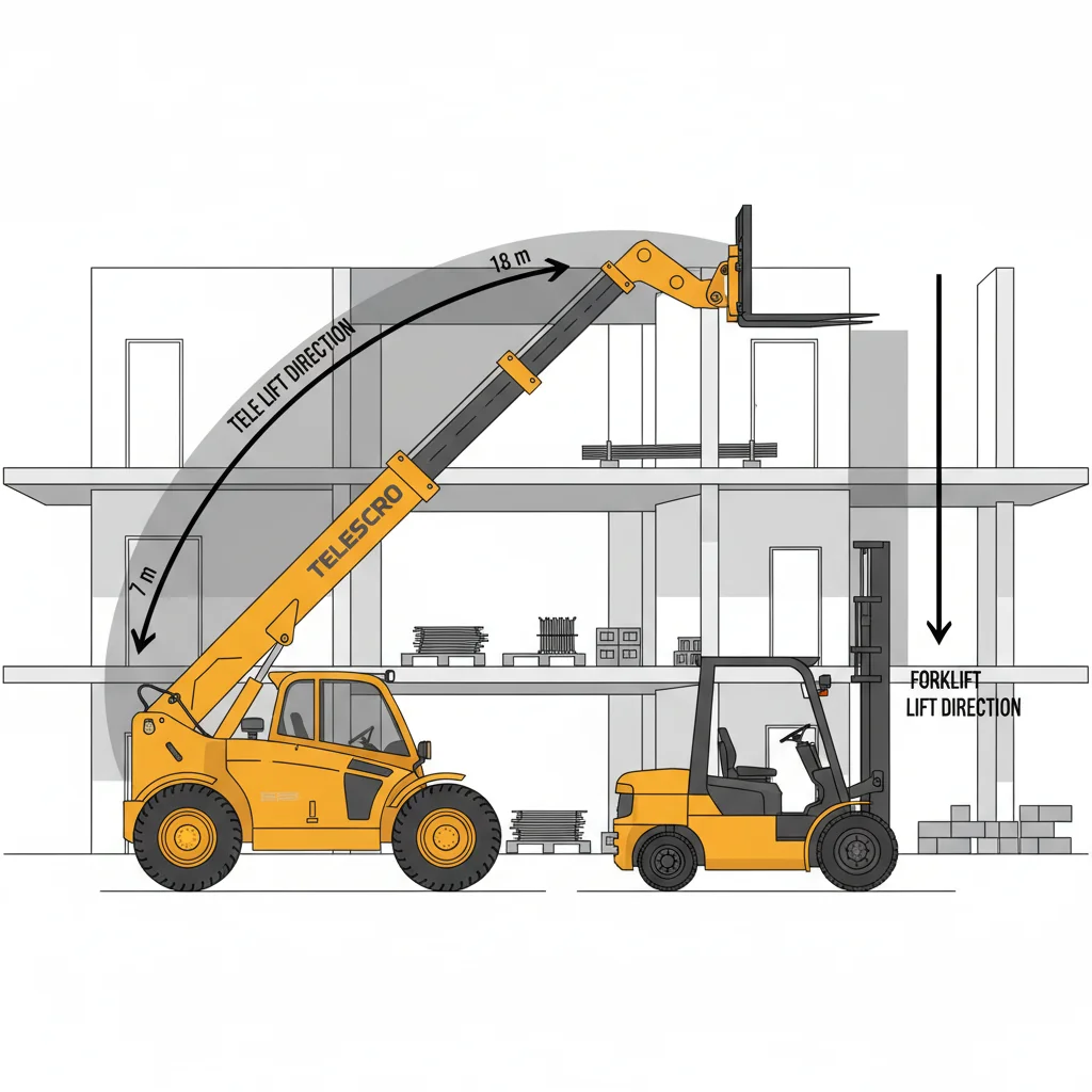 How does telehandler reach compare to forklifts? – Telehandler Hydraulics Diagram How does telehandler reach compare to forklifts?