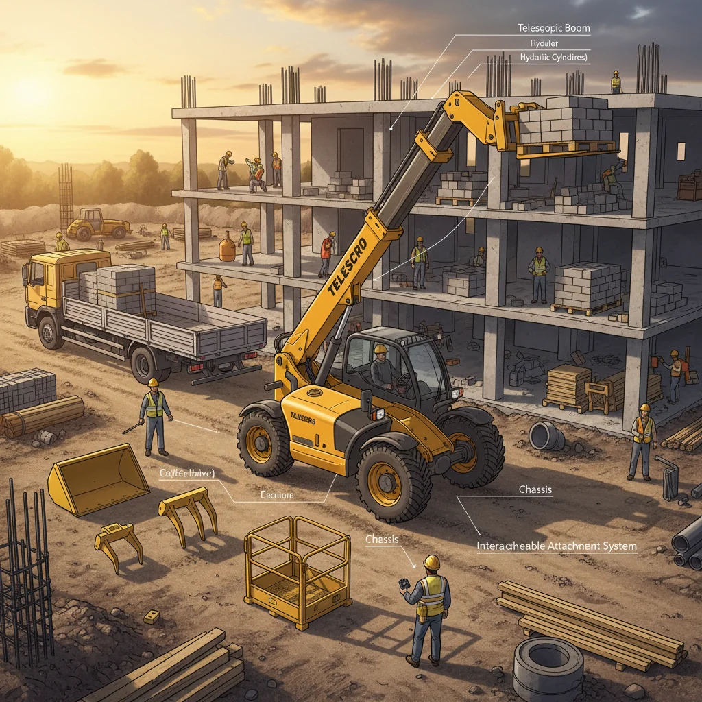 How Does Telehandler Versatility Boost Efficiency? – Telehandler Hydraulics Diagram How Does Telehandler Versatility Boost Efficiency?