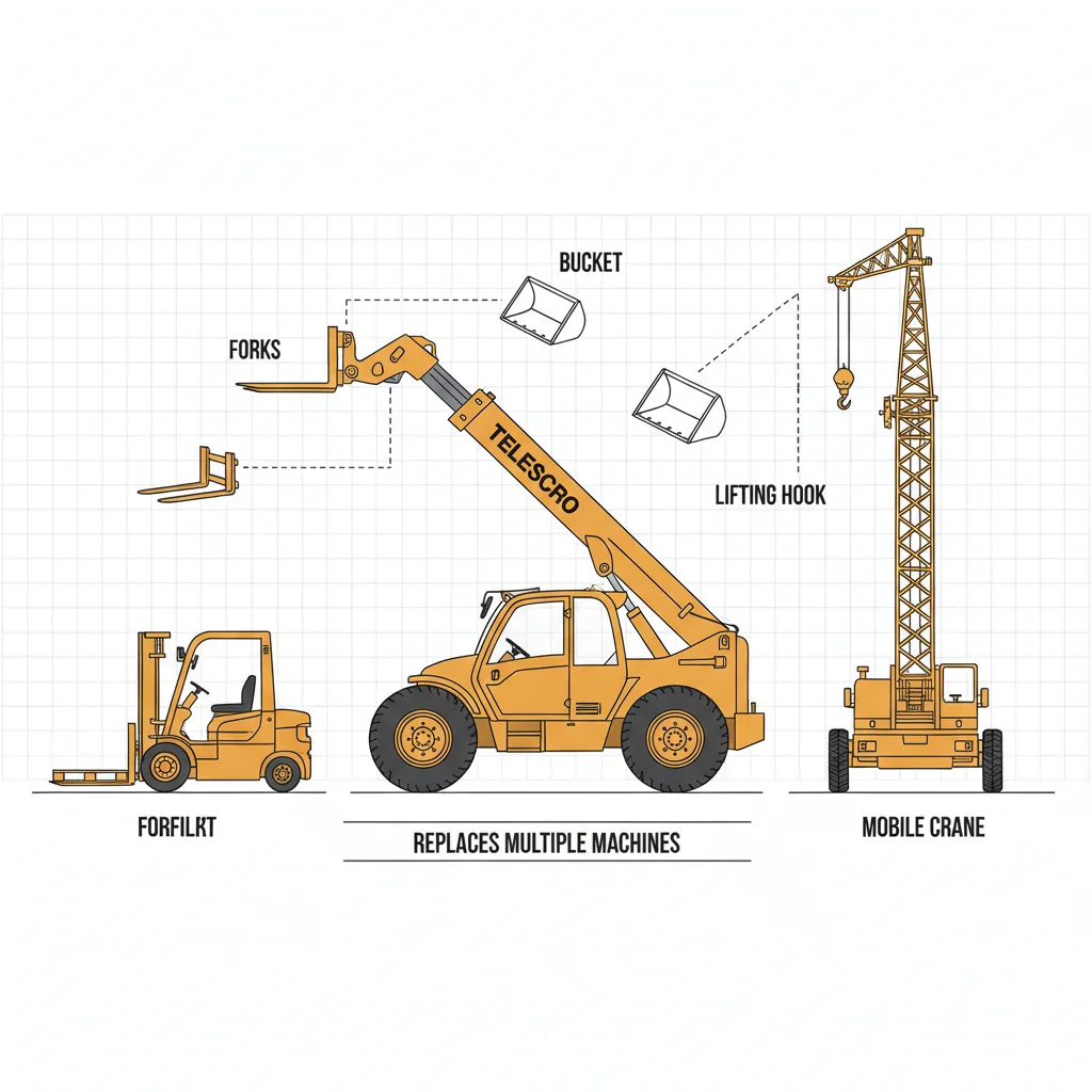 How Does Telehandler Versatility Impact ROI? – Telehandler Hydraulics Diagram How Does Telehandler Versatility Impact ROI?