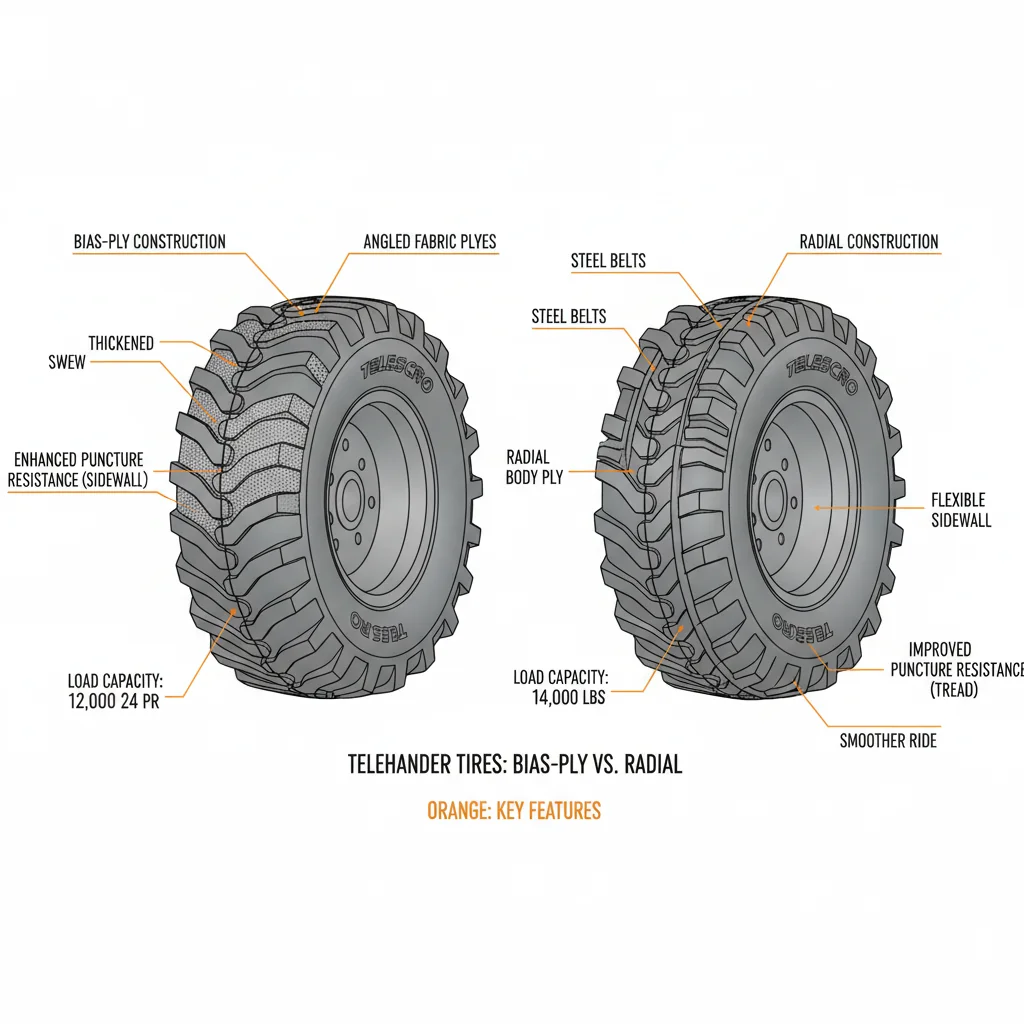 타이어 구조가 텔레핸들러 성능에 미치는 영향은 무엇인가? – 텔레핸들러 유압 시스템 도면 타이어 구조가 텔레핸들러 성능에 미치는 영향은 무엇인가?