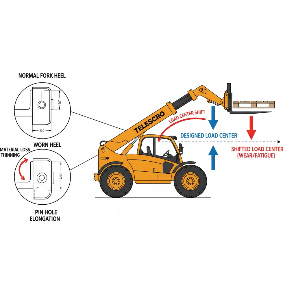 How does wear affect telehandler load center? – Telehandler Hydraulics Diagram How does wear affect telehandler load center?