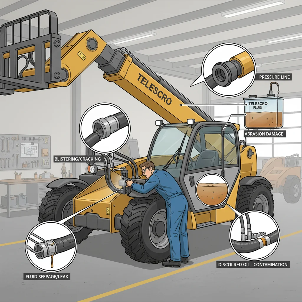 Comment entretenir le système hydraulique d'un chariot télescopique ? – Schéma hydraulique d'un chariot télescopique Comment entretenir le système hydraulique d'un chariot télescopique ?