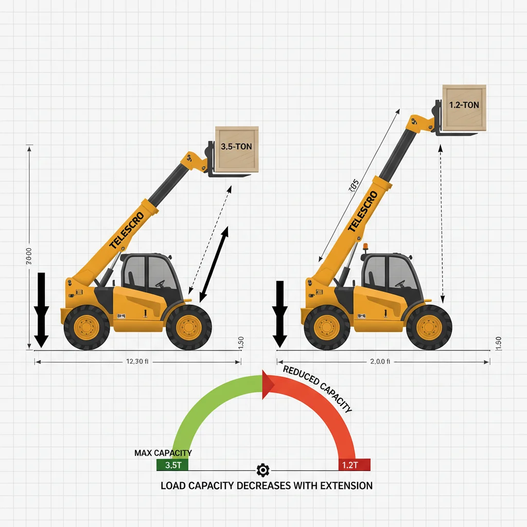 Comment la capacité nominale d'un chariot télescopique peut-elle être mal évaluée ? – Schéma hydraulique d'un chariot télescopique Comment la capacité nominale d'un chariot télescopique est-elle mal évaluée ?