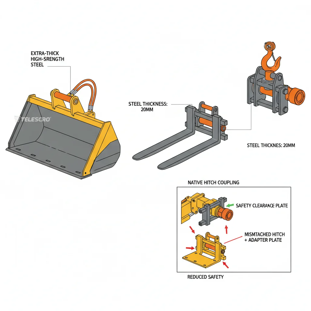 Comment le coût et l'impact de la marque devraient-ils influencer le choix des accessoires ? – Schéma hydraulique du chariot télescopique Comment le coût et l'impact de la marque devraient-ils influencer le choix de l'accessoire ?