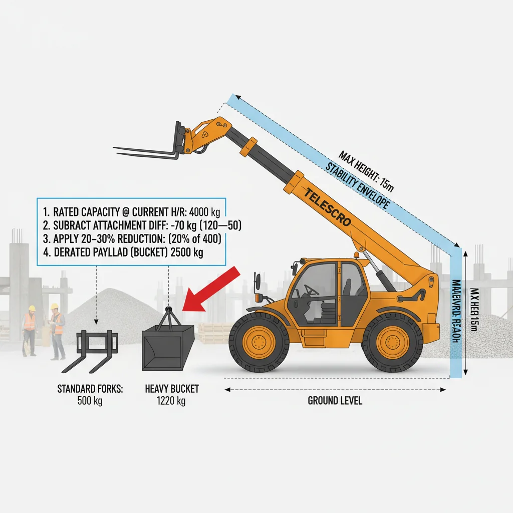 How to estimate derated payload on-site? – Telehandler Hydraulics Diagram How to estimate derated payload on-site?