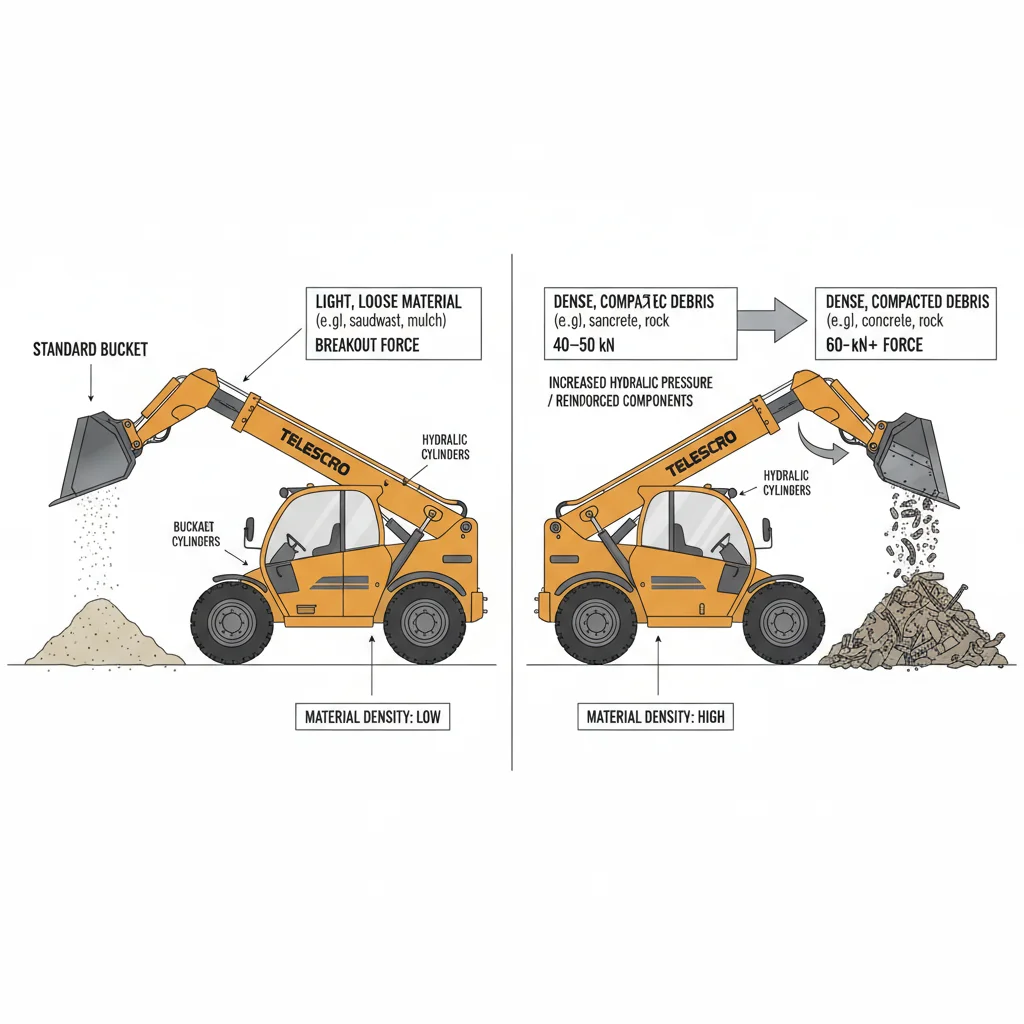Comment adapter la force d'arrachement d'un chariot télescopique ? – Schéma hydraulique d'un chariot télescopique Comment adapter la force d'arrachement d'un chariot télescopique ?
