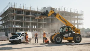 Schéma technique illustrant comment minimiser les temps d'arrêt des chariots télescopiques : tactiques préventives éprouvées sur le terrain dans les systèmes hydrauliques des chariots télescopiques.