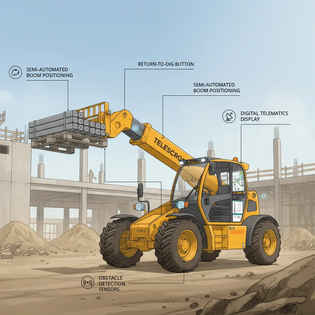 How Will Automation Boost Telehandler Productivity? – Telehandler Hydraulics Diagram How Will Automation Boost Telehandler Productivity?