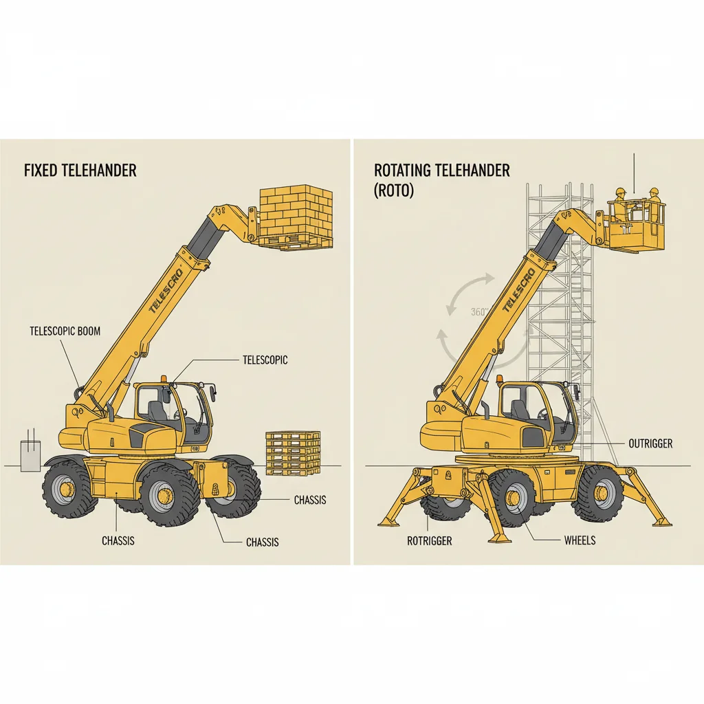 Les entrepreneurs doivent-ils acheter ou louer des chariots télescopiques rotatifs ? – Schéma hydraulique d'un chariot télescopique Les entrepreneurs doivent-ils acheter ou louer des chariots télescopiques rotatifs ?