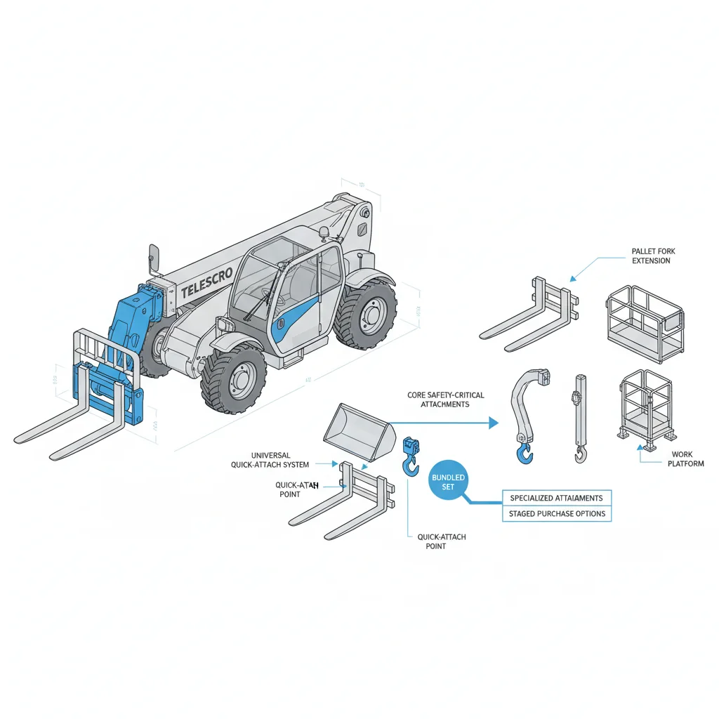 Should Telehandler Attachments Be Bundled or Separate? – Telehandler Hydraulics Diagram Should Telehandler Attachments Be Bundled or Separate?