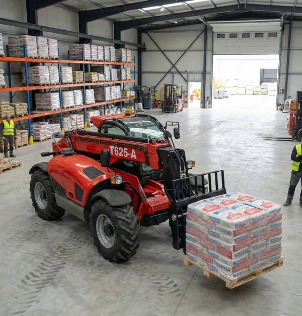 T625-A Sollevatore telescopico Applicazione logistica agricola