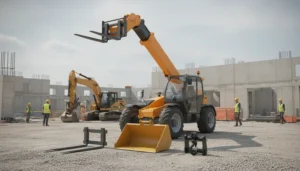 Technical diagram illustrating Telehandler Attachments: Buy with the Machine or Separately? Field Guide for Buyers in telehandler hydraulic systems