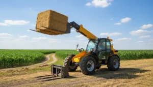 Technical diagram illustrating Telehandler Attachments for Agriculture: Field Guide to Making the Right Choice in telehandler hydraulic systems