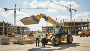 Technical diagram illustrating Telehandler Customization in China: Field Guide to Factory Options in telehandler hydraulic systems
