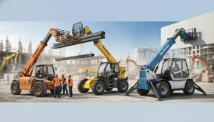 Schéma technique illustrant l'évolution des chariots télescopiques : aperçu pratique des étapes clés et enseignements tirés par les acheteurs dans le domaine des systèmes hydrauliques des chariots télescopiques