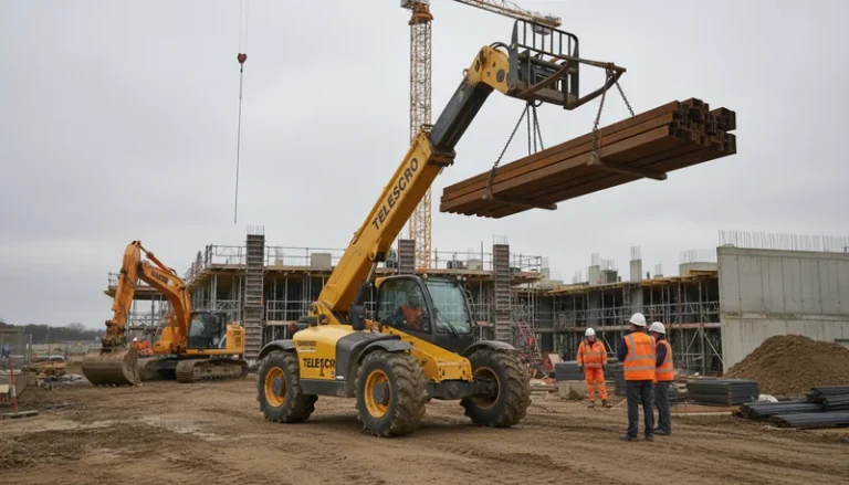Schéma technique illustrant les limites des chariots télescopiques : ce que les acheteurs négligent et comment éviter les erreurs coûteuses dans les systèmes hydrauliques des chariots télescopiques