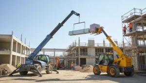 Schéma technique illustrant les chariots télescopiques : rotatifs ou fixes — Guide décisionnel éprouvé sur le terrain pour les acheteurs de systèmes hydrauliques pour chariots télescopiques