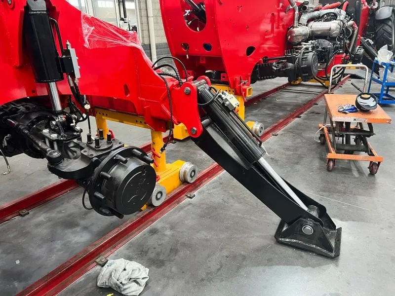 Produzione di gambe stabilizzatrici
